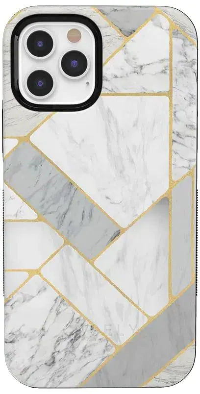 Casely iPhone 12/12 Pro Case | Painting in Pastels | Rainbow Watercolor | Bold Protective Design