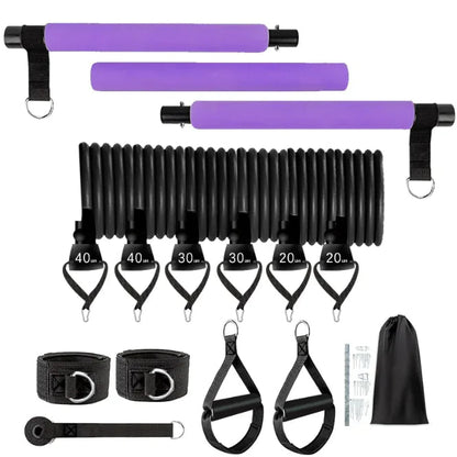 Women's Rope Stretch Fitness Stick 11-piece Set HejK.com