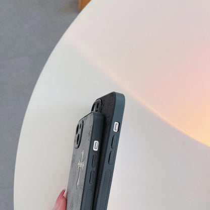 Vintage Leather Laser Pattern WEM Support (www.WEM.support)