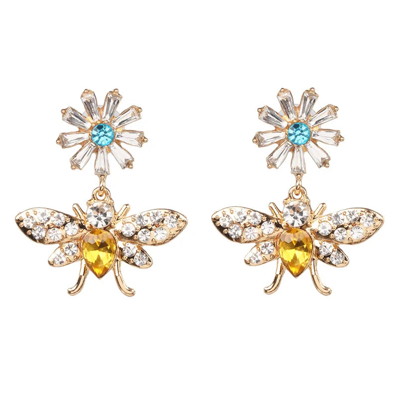 Bee Earrings WEM Support (www.WEM.support)