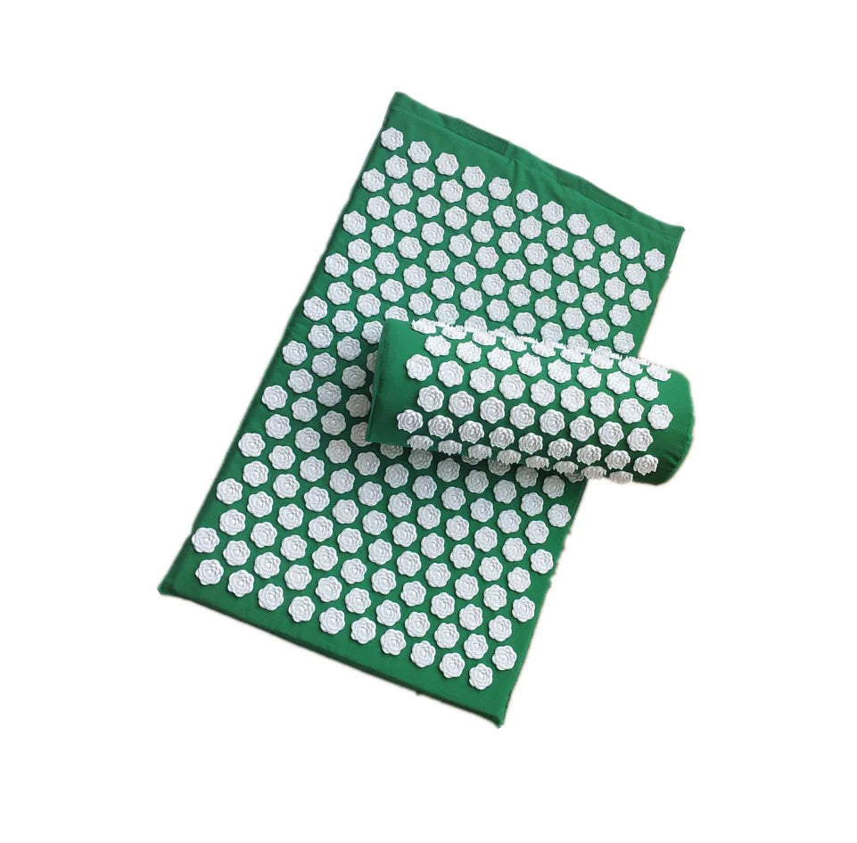 Acupressure Mat & Pillow Set WEM Support (www.WEM.support)