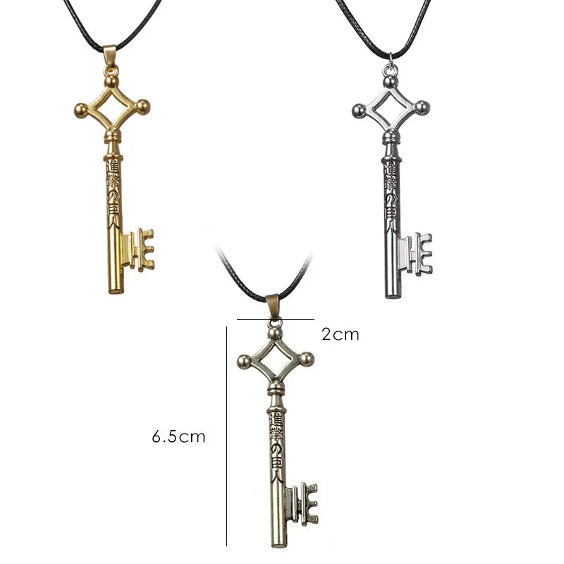 Cartoon Hot Pendant Key Necklace Jewelry WEM Support (www.WEM.support)