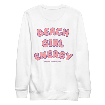 Women's Premium Beach Girl Energy Sweatshirt HejK.com