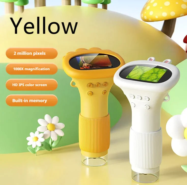 Kids' Portable Science Microscope WEM Support (www.WEM.support)