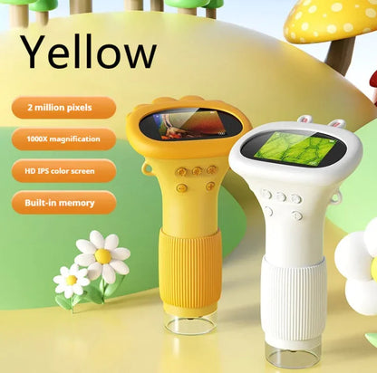 Kids' Portable Science Microscope WEM Support (www.WEM.support)