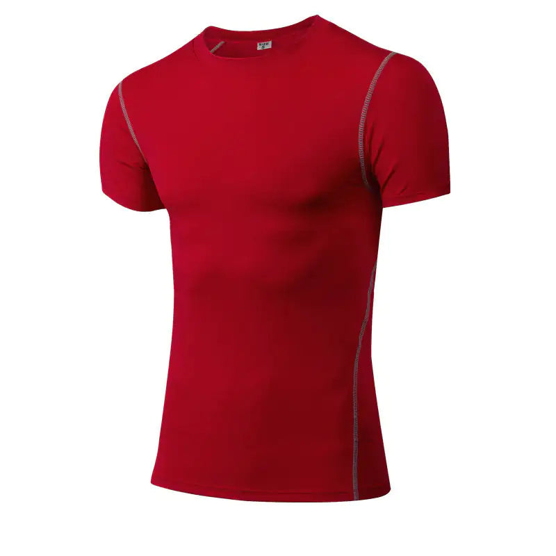 Solid color quick-drying bottoming short sleeve WEM Support (www.WEM.support)