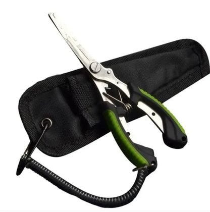 Medium Straight Mouth With Hook Multifunctional Fishing Pliers WEM Support (www.WEM.support)