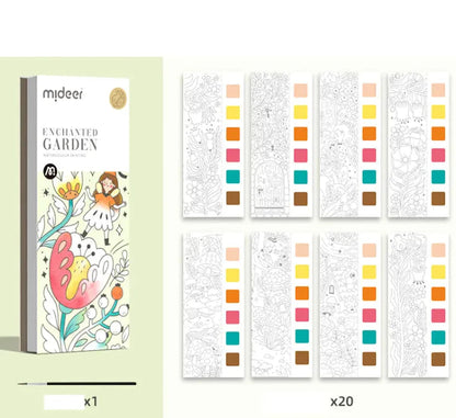 Pocket Watercolor Painting Book for Kids WEM Support (www.WEM.support)