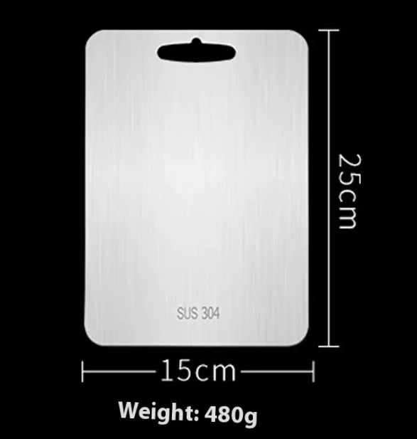 Stainless Steel Cutting Board WEM Support (www.WEM.support)