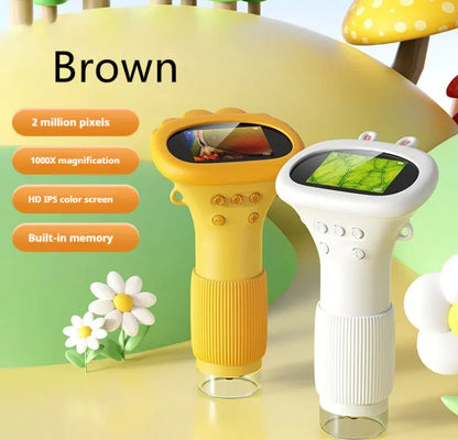 Kids' Portable Science Microscope WEM Support (www.WEM.support)