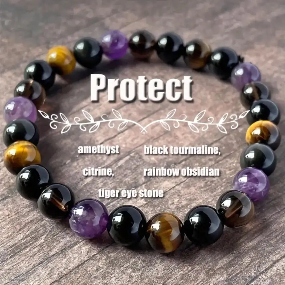 Tigereye Protection Bracelet Men And Women European And American Style WEM Support (www.WEM.support)
