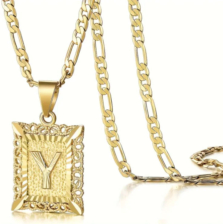 Elegant Initial Pendant – Modern UniStyle HejK.com Marketplace LLC