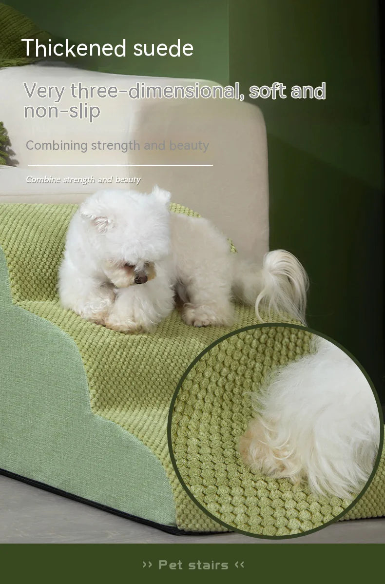 Pet Dog Slope Ladder WEM Support (www.WEM.support)