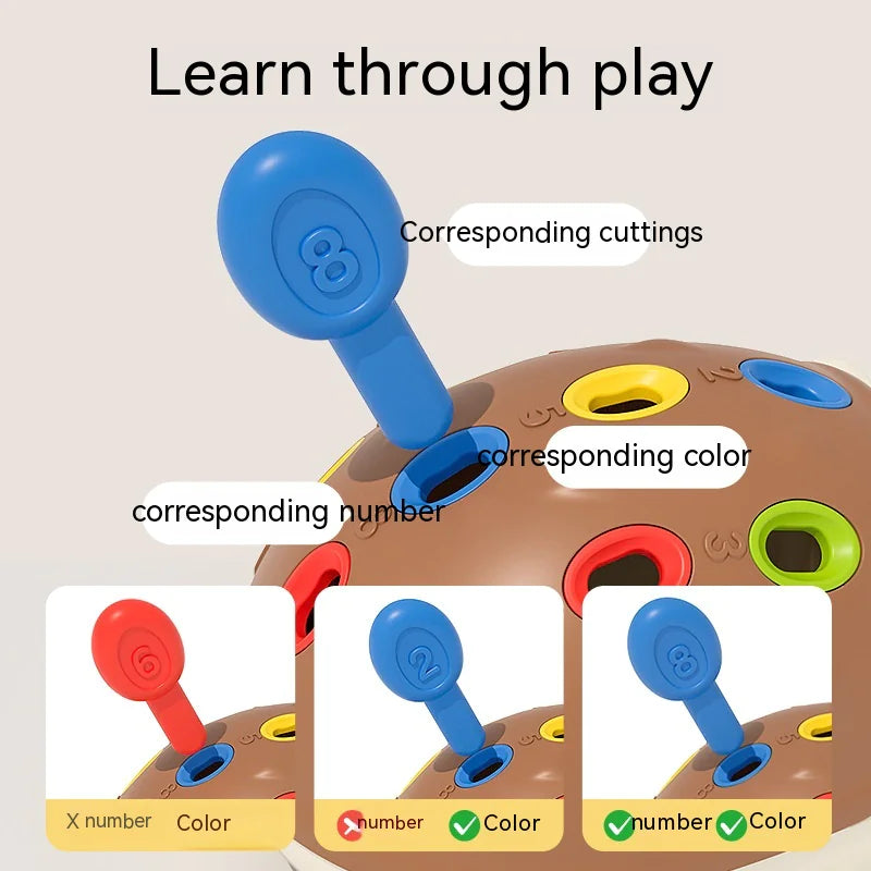 "Smart Hedgehog Toddler Toy