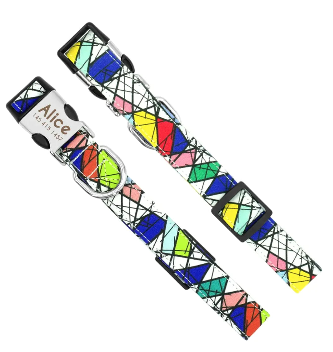 Custom Engraved Anti-Lost Dog Collar Tag