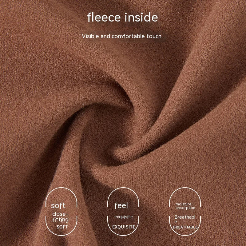 Fleece-Lined Yoga Jacket WEM Support (www.WEM.support)