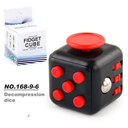Cubo de Decompressão Fidget de 6 Lados