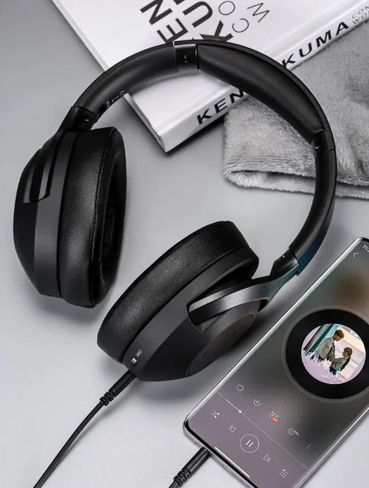 Fone de Ouvido Bluetooth Sem Fio ANC Music WEM Support (www.WEM.support)