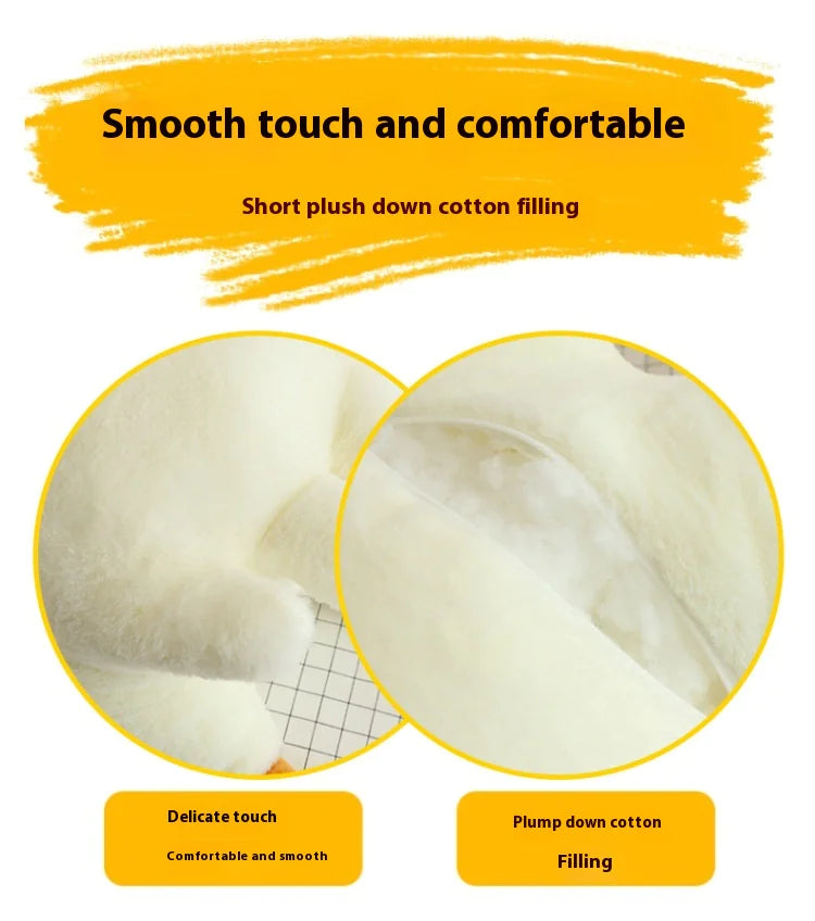 White Geese Plush Toy WEM Support (www.WEM.support)