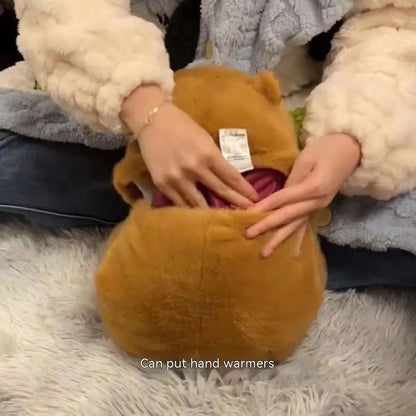 Capiba Doll Hand Warmer Pillow Plush Toy WEM Support (www.WEM.support)