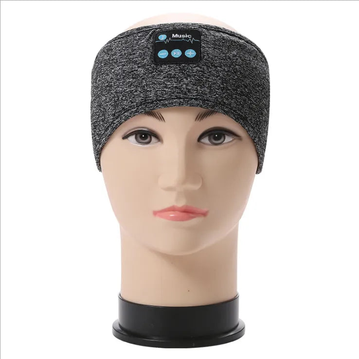 Bluetooth Sports Sleep Headband with Music WEM Support (www.WEM.support)