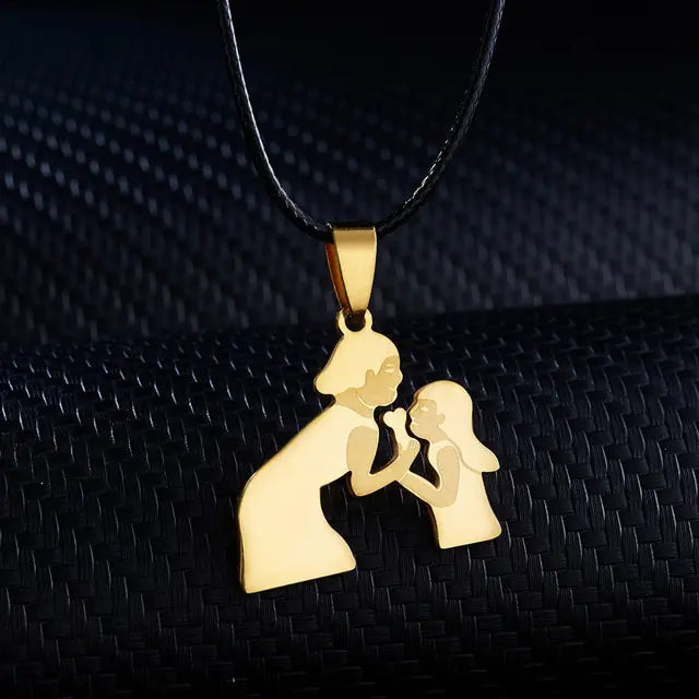 Mama Letter Pendant Necklace WEM Support (www.WEM.support)