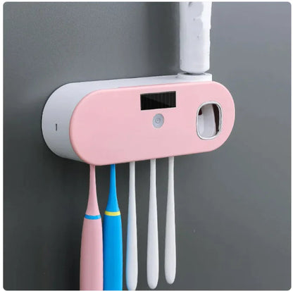 UV Clean USB Smart Toothbrush Holder & Cup Set WEM Support (www.WEM.support)