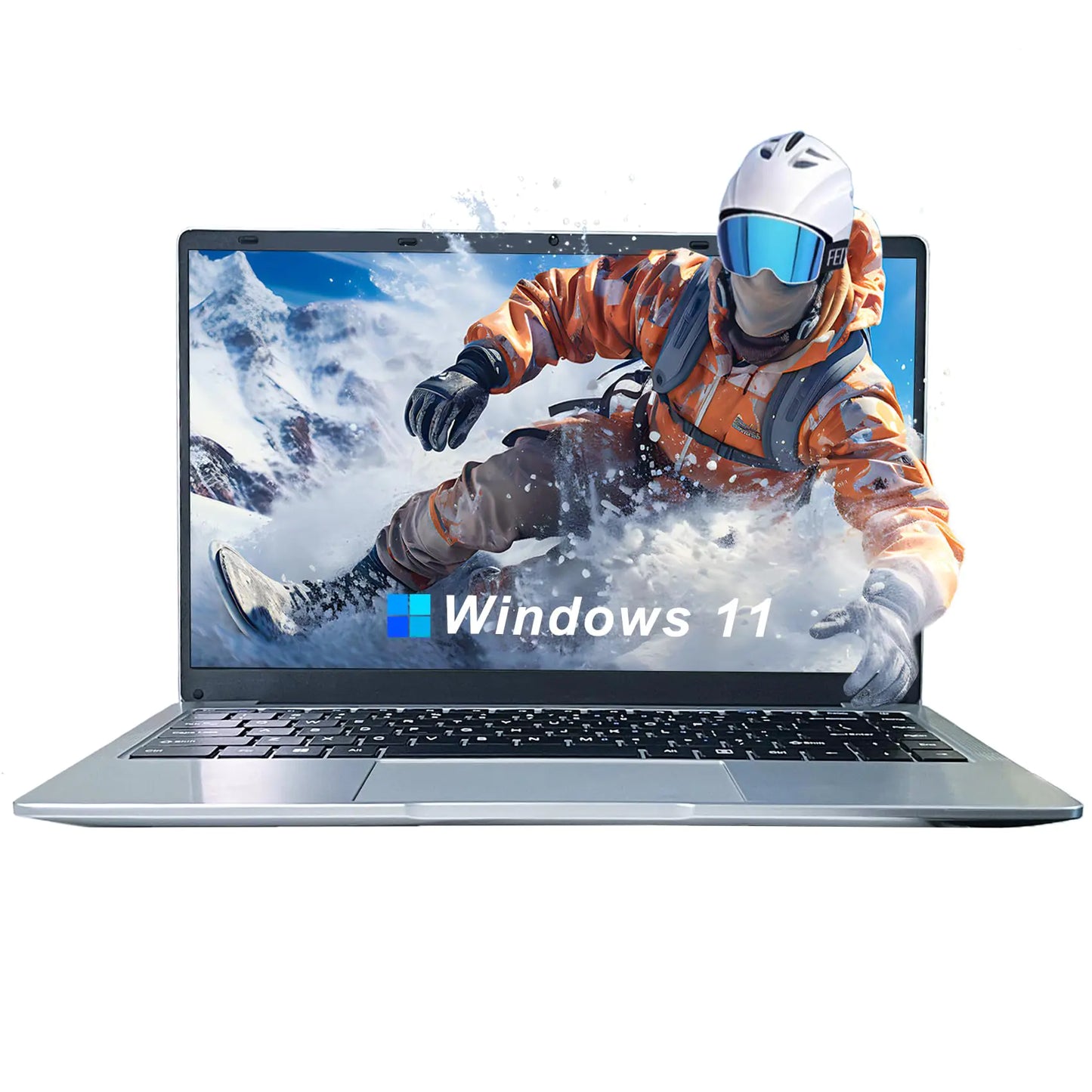 XINHENGTAI Windows Laptop Computer 14.1 Inch Quad Core Laptop Notebook Windows 11 Traditional Laptop Computers with 6GB DDR4 256GB SSD 2.4/5G WiFi BT4.0 HDMI USB 3.0 Large Battery Capacity