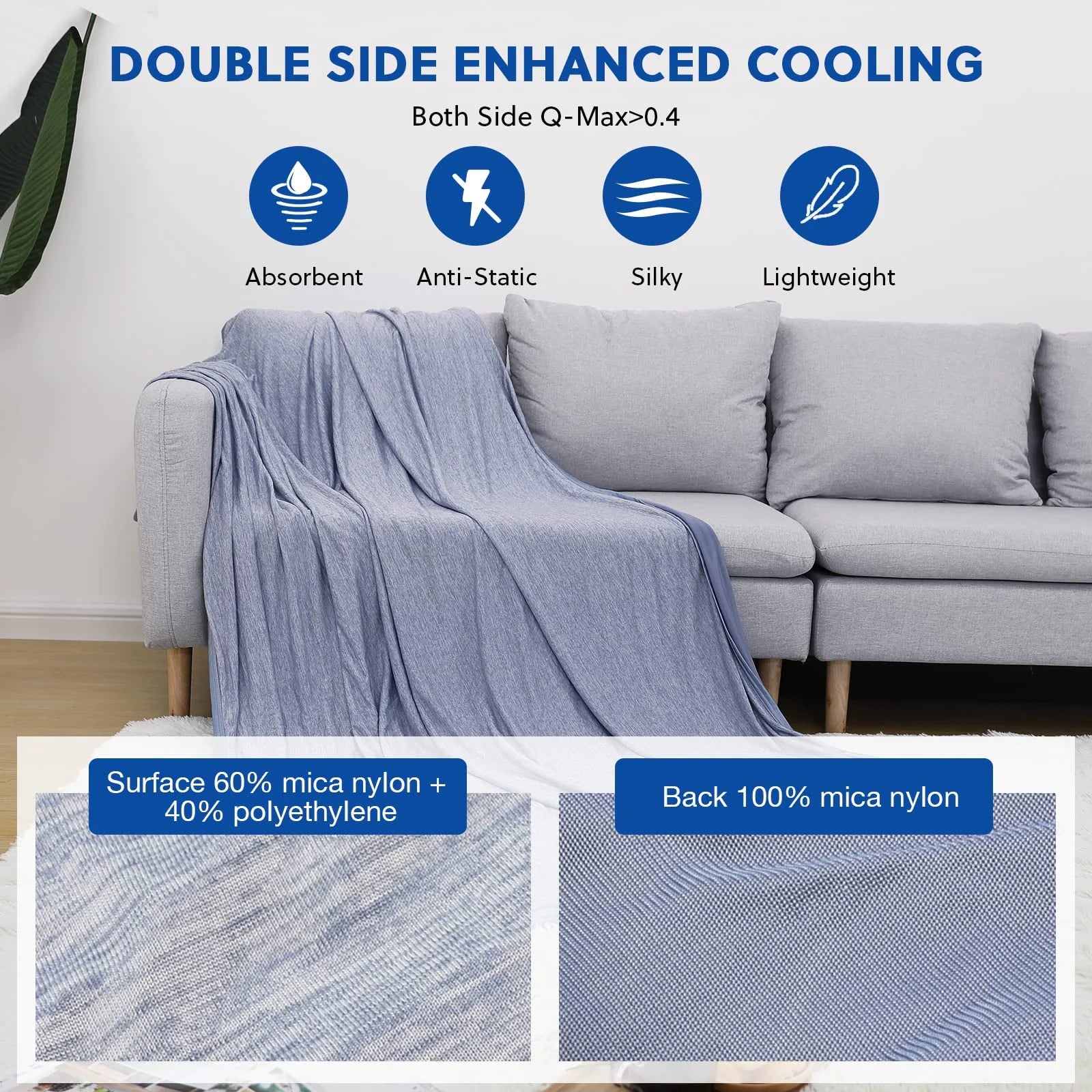 Summer Cooling Blanket WEM Support (www.WEM.support)