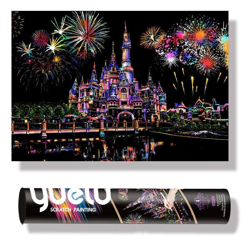 UrbanGlow Scratch Painting WEM Support (www.WEM.support)