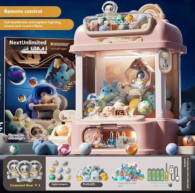 Children's Toy Clip Mini DIY Doll Machine WEM Support (www.WEM.support)