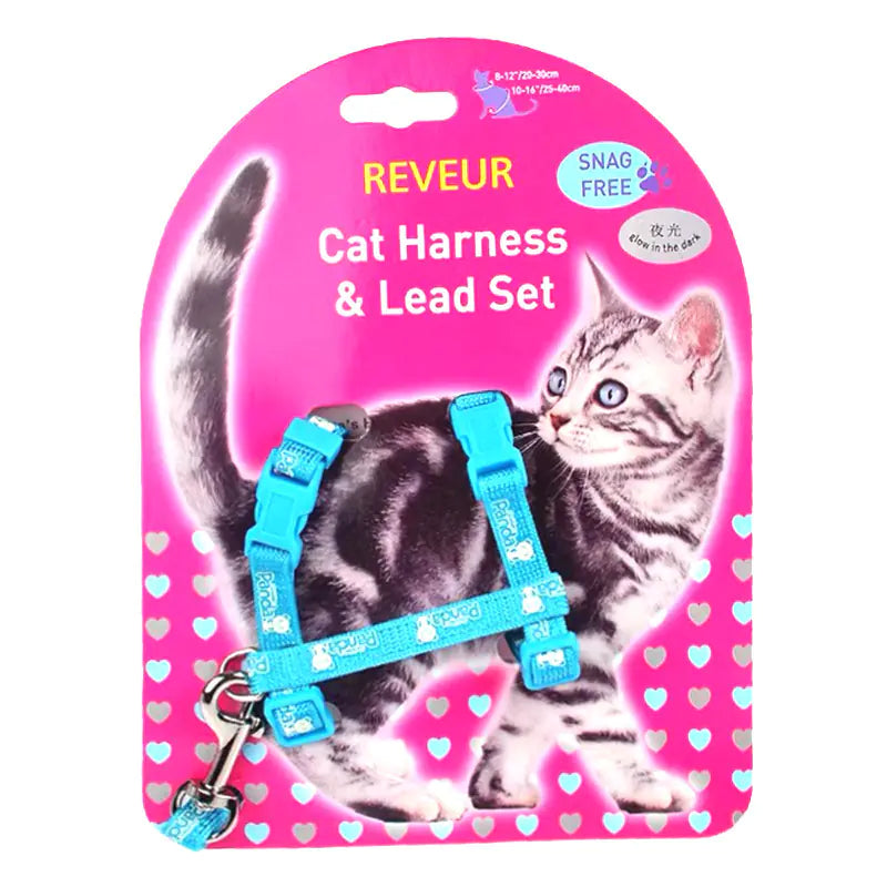 GlowStrap Cat Safety Harness HejK.com Marketplace LLC