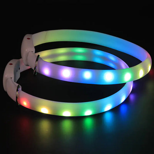 Glowing Equine LED Pet Collar HejK.com Marketplace LLC