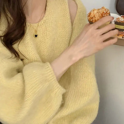 Vintage Double-Sided Heart Pendant Necklace WEM Support (www.WEM.support)