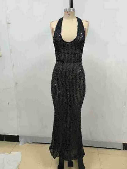 Luminous Halter Dress WEM Support (www.WEM.support)