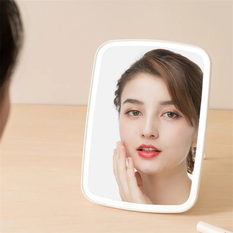 Intelligent Portable Makeup Mirror Desktop Led Light WEM Support (www.WEM.support)