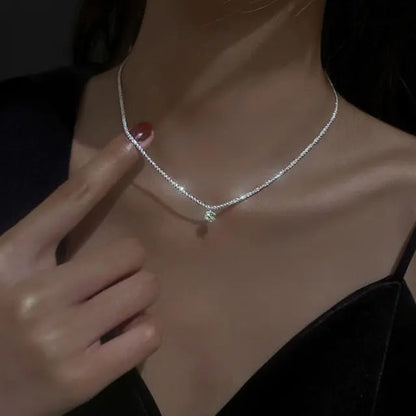 Sparkling Clavicle Chain Necklace WEM Support (www.WEM.support)