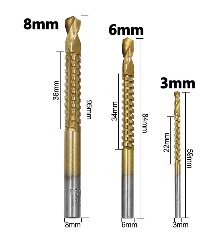 6-Piece Precision Drill & Saw Set
