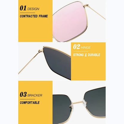 Luxury Square Sunglasses WEM Support (www.WEM.support)