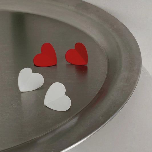 Wing Heart Earrings WEM Support (www.WEM.support)