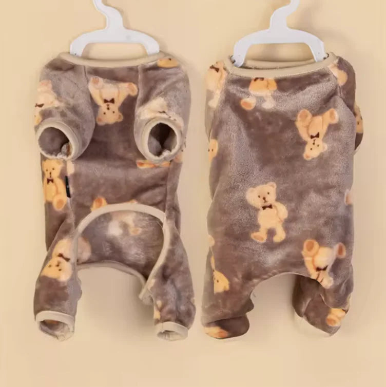Pet Plush Jumpsuit HejK.com