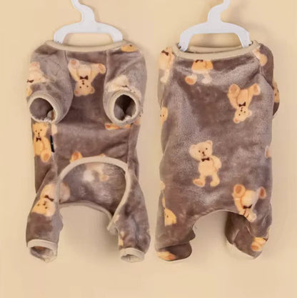 Pet Plush Jumpsuit HejK.com