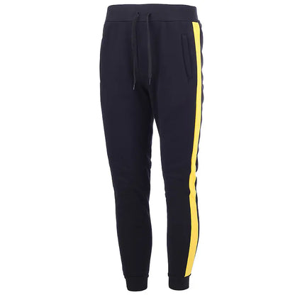Men's Casual Sports Pants with Stitching Details