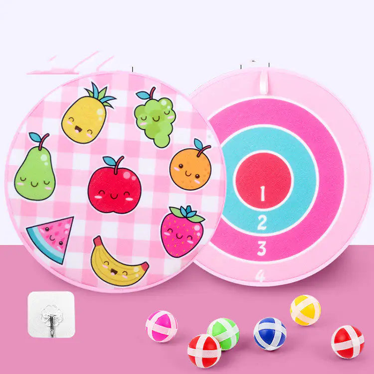 Spot Wholesale Children's Sticky Ball Dart Board Cartoon Fun Dart Board Plus Velvet A Variety Of Creative Cartoon WEM Support (www.WEM.support)