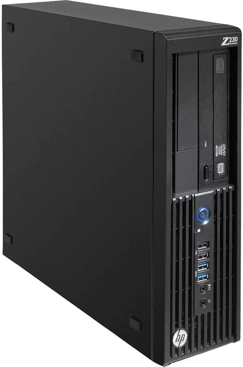 HP z230 Workstation SFF Desktop Computer Intel Core i7-4770 Upto 3.9GHz 32GB RAM 512GB SSD 500GB HDD HD Graphics 4600 4K DisplayPort HDMI Wi-Fi Bluetooth - Windows 10 Pro (Renewed) HejK.com Marketplace LLC