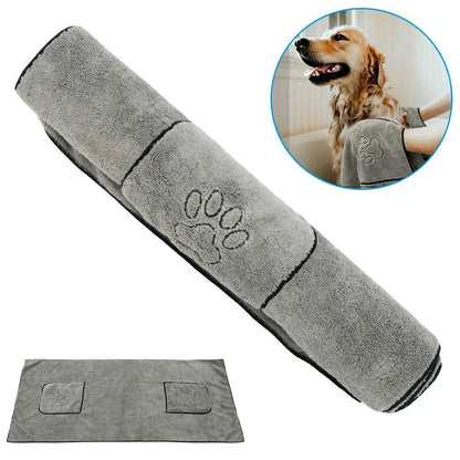 Super Absorbent Dog Bathrobe Towel HejK.com