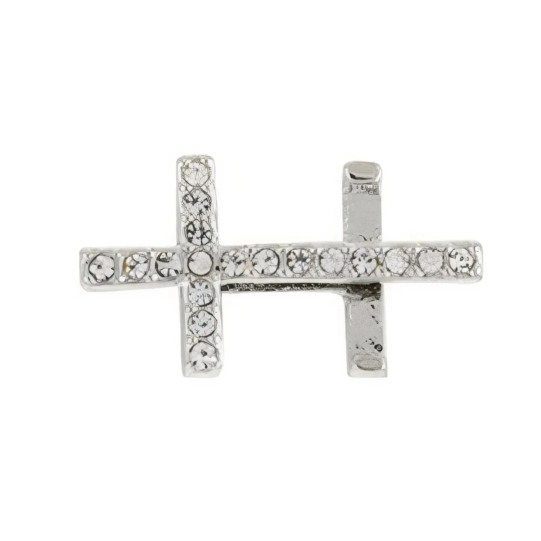 Pavé Cross Charm WEM Support (www.WEM.support)