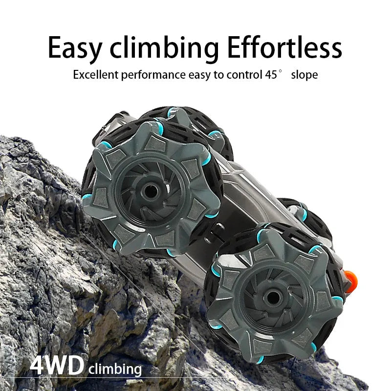 Remote Control Tumbling Stunt Double-sided Car WEM Support (www.WEM.support)