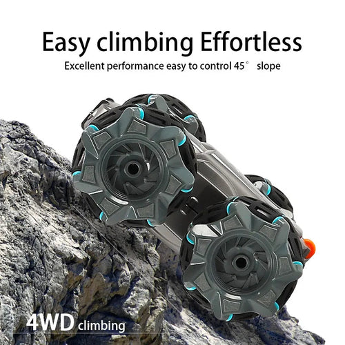 Remote Control Tumbling Stunt Double-sided Car WEM Support (www.WEM.support)