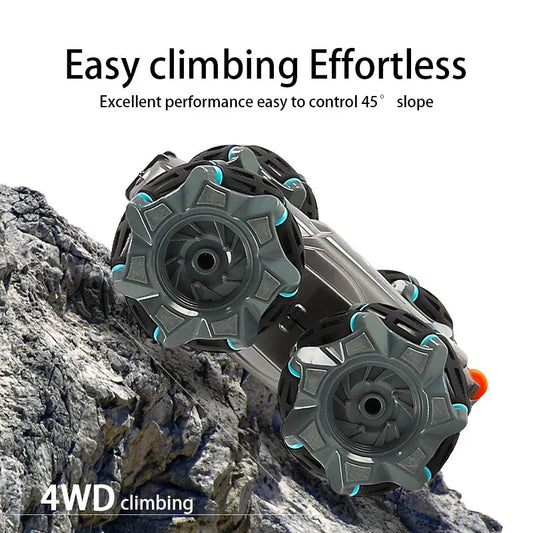 Remote Control Tumbling Stunt Double-sided Car WEM Support (www.WEM.support)